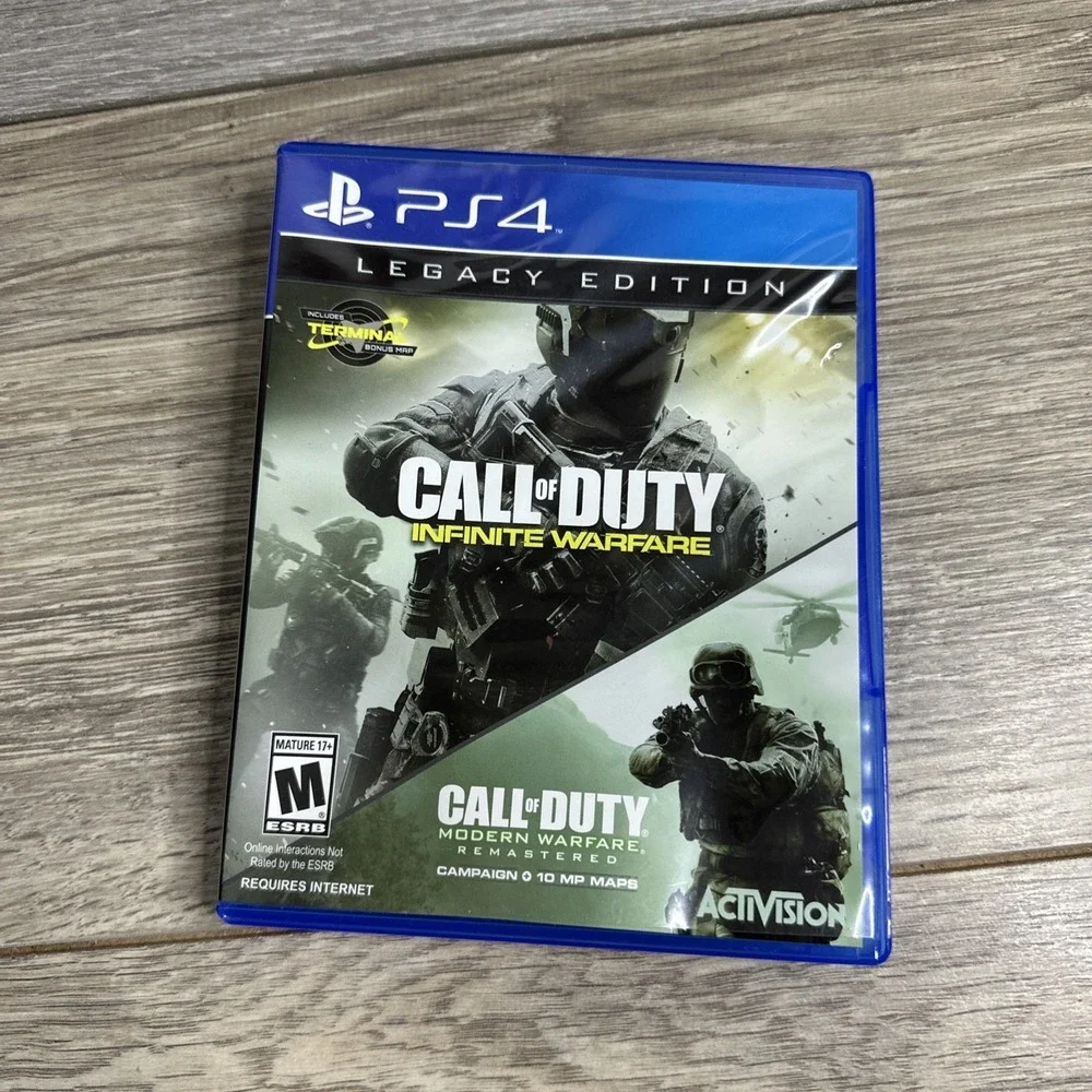 Activision Call of Duty Infinite Warfare Legacy Edition PS4 Modern Warfare Rema…